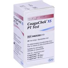 Abbildung: COAGUCHEK XS PT Test 24 St, Teststreifen PZN 10223391 