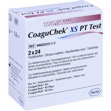Abbildung: COAGUCHEK XS PT Test 48 St, Teststreifen PZN 10223416 