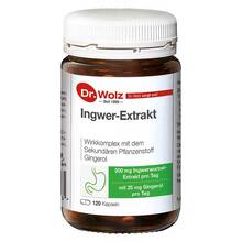 Abbildung: Ingwer Extrakt Dr.Wolz Kapseln 120 St, Kapseln PZN 10251921 