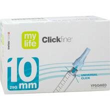 Abbildung: MYLIFE Clickfine Pen-Nadeln 29 G 10 mm 100 St, Kanüle PZN 10257800 