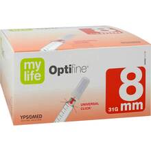 Abbildung: MYLIFE Optifine Pen-Nadeln 8 mm 100 St, Kanüle PZN 10257869 