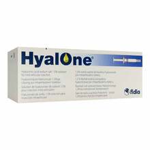 Abbildung: Hyalone Fertigspritzen 1 St, Fertigspritzen PZN 10264734 