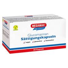 Abbildung: Megamax Sättigungskapseln Glucomannan 60 St, Kapseln PZN 10267141 