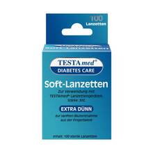 Abbildung: Testamed Soft-Lanzetten 100 St, Lanzetten PZN 10267483 