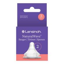 Abbildung: Lansinoh Naturalwave Sauger S 2 St PZN 10272952 