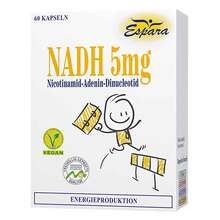 Abbildung: Nadh 5 mg Kapseln 60 St, Kapseln PZN 10280555 