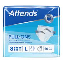 Abbildung: ATTENDS Pull-Ons 8 L 16 St PZN 10328658 