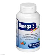 Abbildung: OMEGA-3 JUNIOR Berco Kaukapseln 120 St, Kapseln PZN 10329066 