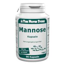 Abbildung: MANNOSE 500 mg vegetarische Kapseln 90 St, Kapseln PZN 10331755 