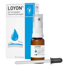 Abbildung: Loyon bei schuppigen Hauterkrankungen Lösung 15 ml, Lösung PZN 10339662 