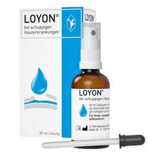 Abbildung: Loyon bei schuppigen Hauterkrankungen Lösung 50 ml, Lösung PZN 10339691 