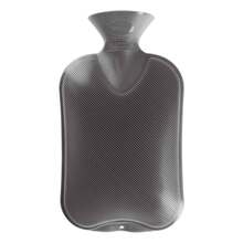 Abbildung: FASHY Wärmflasche Doppellamelle anthrazit 6460 21 1 St PZN 10380699 