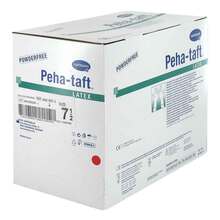 Abbildung: Peha-Taft latex OP-Handschuhe Größe 7,5 50X2 St, Handschuhe PZN 10387483 