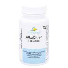 Abbildung: ALKACITRAT Tabletten 180 St, Tabletten PZN 10389022 