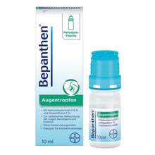 Abbildung: Bepanthen Augentropfen 10 ml, Augentropfen PZN 10394879 