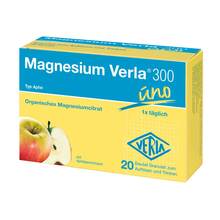 Abbildung: Magnesium Verla 300 Apfel Granulat 20 St, Granulat PZN 10405092 