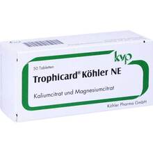 Abbildung: Trophicard Köhler NE Tabletten 50 St, Tabletten PZN 10418781 