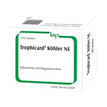 Abbildung: Trophicard Köhler NE Tabletten 100 St, Tabletten PZN 10418798 