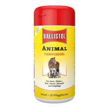 Abbildung: Ballistol animal Pflegetücher Spenderbox vet. (für Tiere) 28 St, Tücher PZN 10521237 