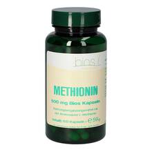 Abbildung: Methionin 500 mg Bios Kapseln 100 St, Kapseln PZN 10523489 