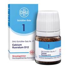 Abbildung: Biochemie Dhu 1 Calcium fluoratum D 12 Globuli 10 g, Globuli PZN 10545864 