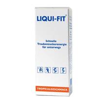 Abbildung: Liqui Fit flüssige Zuckerlösung Tropical Beutel 12 St, Beutel PZN 10627160 