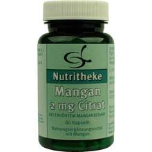 Abbildung: Mangan 2 mg Citrat 60 St, Kapseln PZN 10708036 