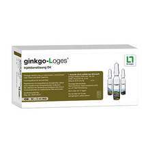 Abbildung: Ginkgo-Loges Injektionslösung D 4 Ampulle  50X2 ml, Injektionslösung PZN 10729268 