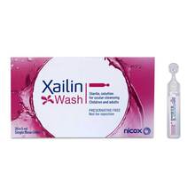 Abbildung: Xailin Wash Augenspüllösung in Einzeldosen 20X5 ml, Augentropfen PZN 10749331 