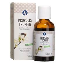 Abbildung: Propolis Tropfen ohne Alkohol 50 ml, Lösung zum Einnehmen PZN 10757595 