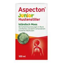 Abbildung: Aspecton Junior Hustenstiller Isländisch Moos Saft 100 ml, Saft PZN 10764997 