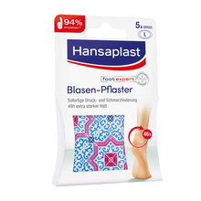 Abbildung: HANSAPLAST Blasenpflaster groß 5 St, Pflaster PZN 10779421 