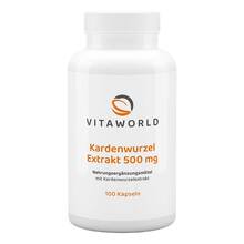 Abbildung: KARDENWURZEL 500 mg Kapseln 100 St, Kapseln PZN 10780370 