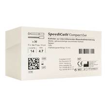 Abbildung: SPEEDICATH Compact Eve Katheter Ch 14 30 St, Katheter PZN 10796371 