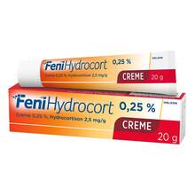 Abbildung: Fenihydrocort Creme 0,25% 20 g, Creme PZN 10796980 