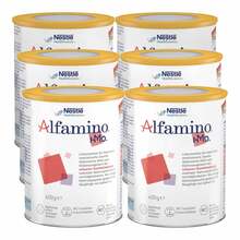 Abbildung: Alfamino Pulver 6X400 g, Pulver PZN 10810964 