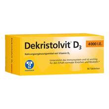 Abbildung: Dekristolvit D3 4000 I.E. Tabletten 90 St, Tabletten PZN 10818598 