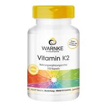 Abbildung: Vitamin K2 Kapseln 100 St, Kapseln PZN 10827798 