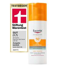 Abbildung: Eucerin Sun Gel-Creme Oil Contr.Anti-Gl.Eff.LSF50 +  50 ml, Creme PZN 10832664 