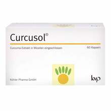 Abbildung: Curcusol Kapseln 60 St, Kapseln PZN 10888475 