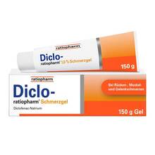 Abbildung: Diclo-Ratiopharm Schmerzgel 150 g, Gel PZN 10929990 