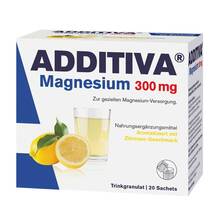 Abbildung: Additiva Magnesium 300 mg N Sachets 20 St, Pulver PZN 10933632 