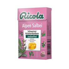 Abbildung: Ricola ohne Z.Box Salbei Alpen Salbei Bonbons 50 g, Bonbons PZN 10943435 