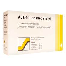 Abbildung: AUSLEITUNGSSET Steierl Tropfen 4X50 ml, Tropfen PZN 10947290 