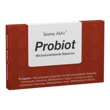 Abbildung: Biomo Aktiv Probiot Kapseln 15 St, Kapseln PZN 10979083 
