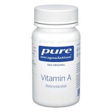 Abbildung: Pure Encapsulations Vitamin A Retinylacetat Kapseln  60 St, Kapseln PZN 10983191 