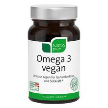 Abbildung: Nicapur Omega 3 vegan Kapseln 30 St, Kapseln PZN 10990541 