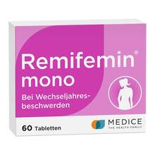 Abbildung: Remifemin mono Tabletten 60 St, Tabletten PZN 10993261 