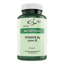 Abbildung: Vitamin D3 2.000 I.E. Kapseln 90 St, Kapseln PZN 10993918 