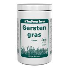 Abbildung: GERSTENGRAS PULVER Bio 400 g, Pulver PZN 11008430 